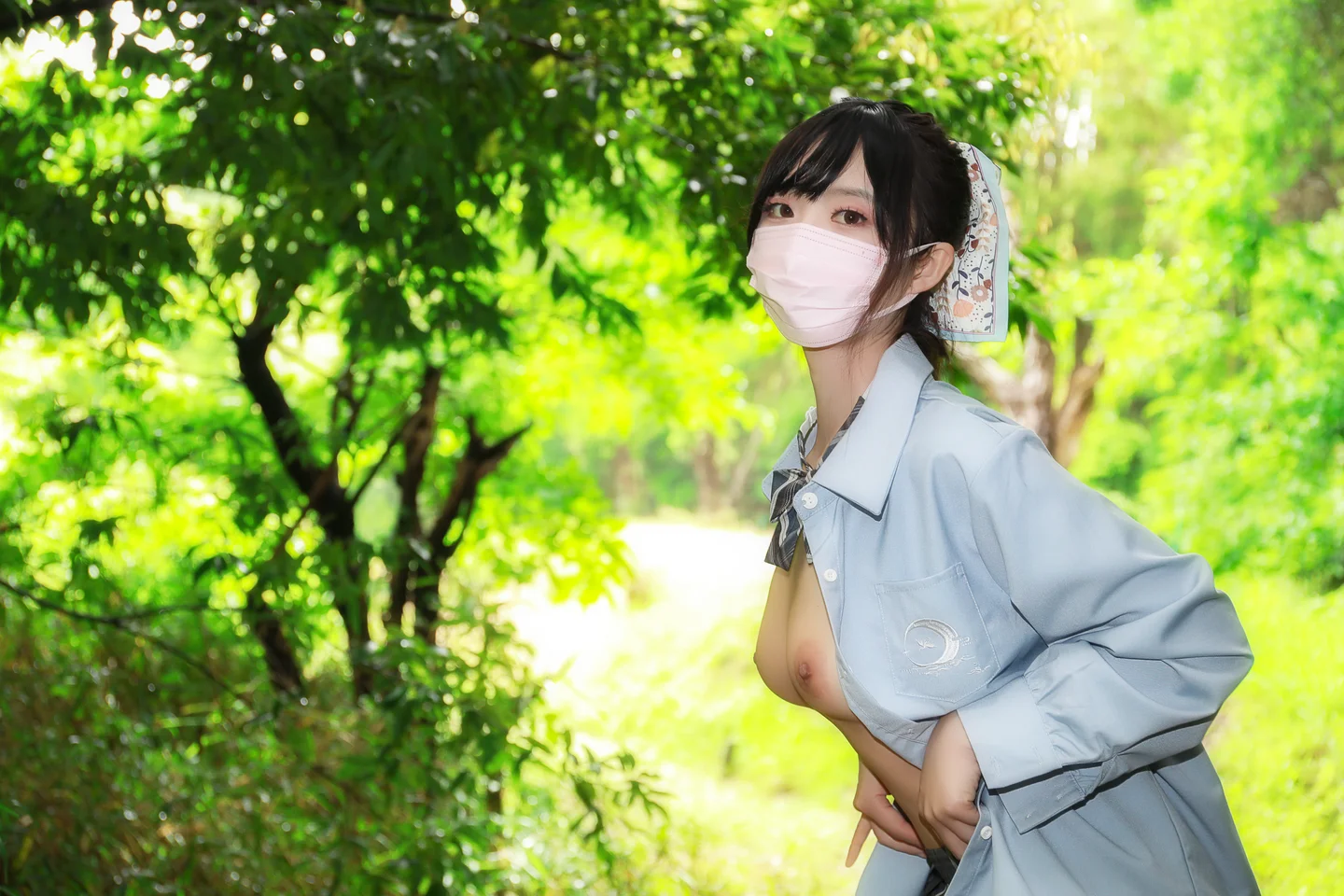 李佳 - No.004 JK森林 [53P-334MB] tg@simisebaisi 【丝足阁】013.webp